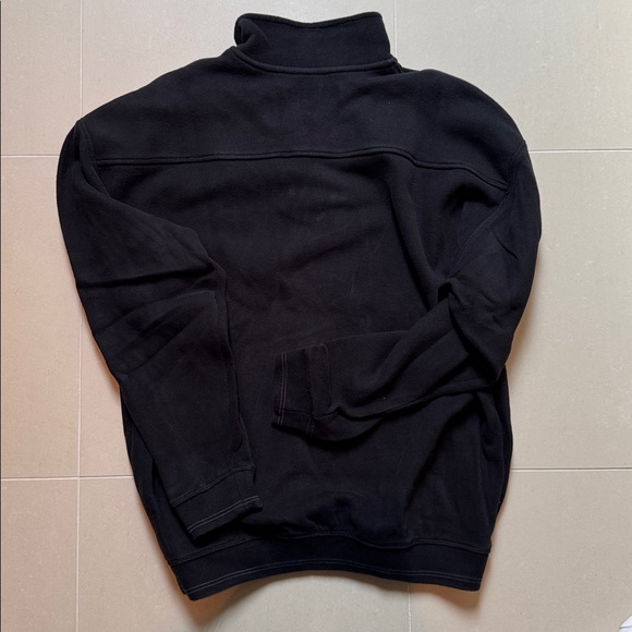 Tommy Bahama Black Mens half-zip sweatshirt - Picture 3 of 3